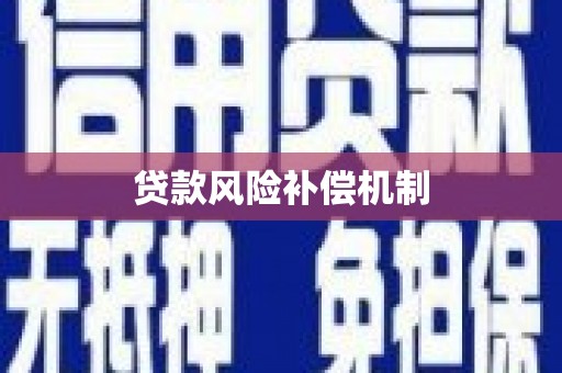峰峰矿区贷款风险补偿机制