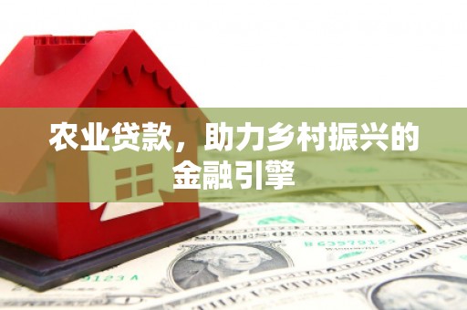 峰峰矿区农业贷款，助力乡村振兴的金融引擎