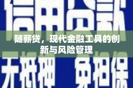 峰峰矿区随薪贷，现代金融工具的创新与风险管理
