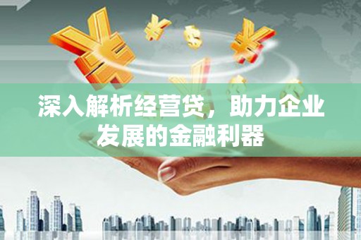 峰峰矿区深入解析经营贷，助力企业发展的金融利器
