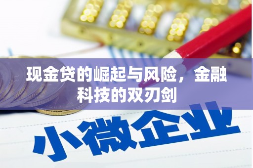 峰峰矿区现金贷的崛起与风险，金融科技的双刃剑