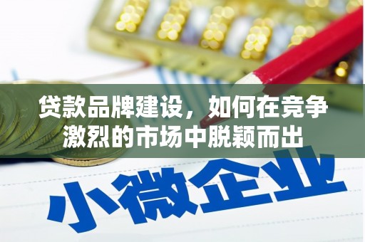 峰峰矿区贷款品牌建设，如何在竞争激烈的市场中脱颖而出