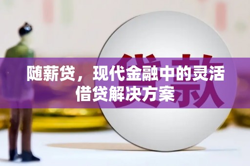 峰峰矿区随薪贷，现代金融中的灵活借贷解决方案