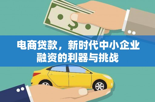 峰峰矿区电商贷款，新时代中小企业融资的利器与挑战