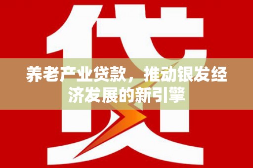 峰峰矿区养老产业贷款，推动银发经济发展的新引擎