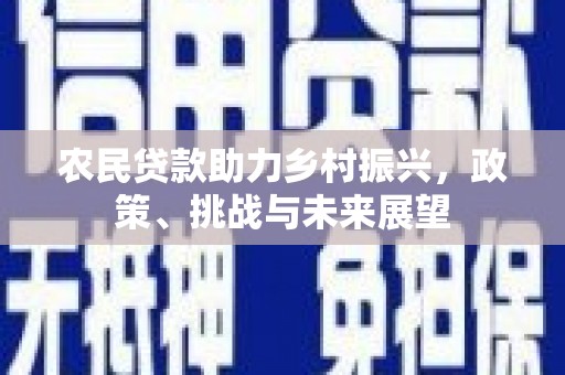 峰峰矿区农民贷款助力乡村振兴，政策、挑战与未来展望