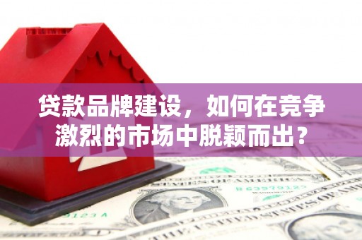 峰峰矿区贷款品牌建设，如何在竞争激烈的市场中脱颖而出？