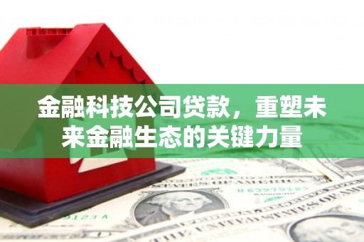 峰峰矿区金融科技公司贷款，重塑未来金融生态的关键力量