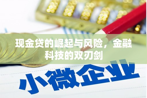 峰峰矿区现金贷的崛起与风险，金融科技的双刃剑
