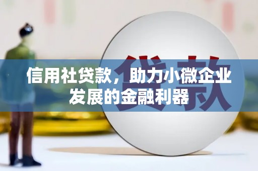 峰峰矿区信用社贷款，助力小微企业发展的金融利器