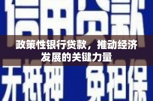 峰峰矿区政策性银行贷款，推动经济发展的关键力量