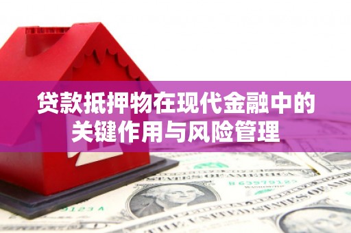 峰峰矿区贷款抵押物在现代金融中的关键作用与风险管理