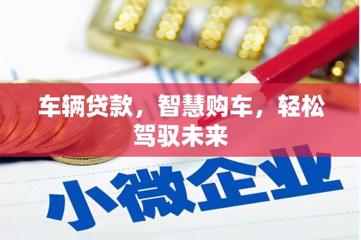 峰峰矿区车辆贷款，智慧购车，轻松驾驭未来